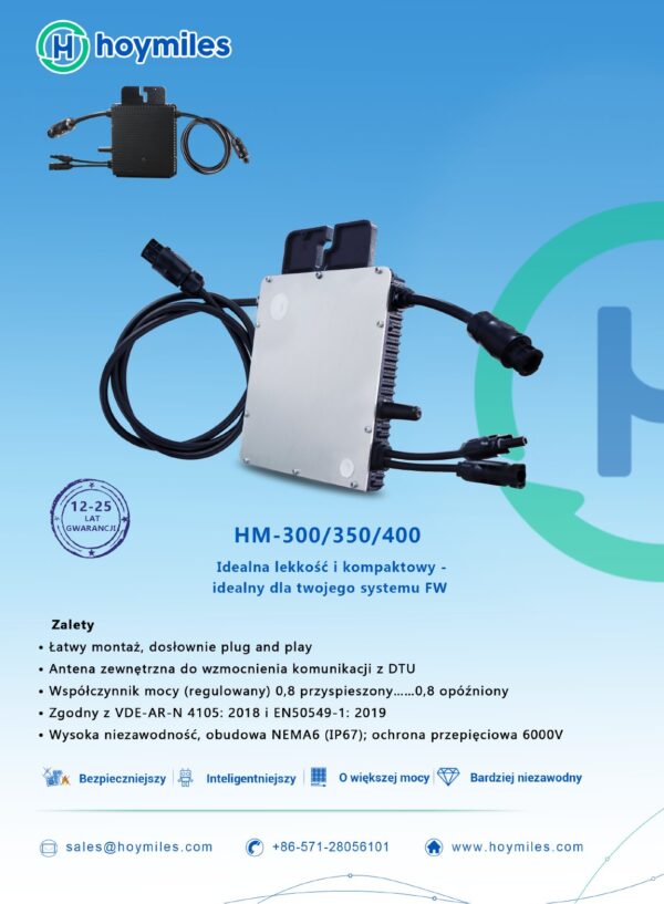 HOYMILES Mikroinwerter HM-350 (1-fazowy)-E65E80987AAF-291730